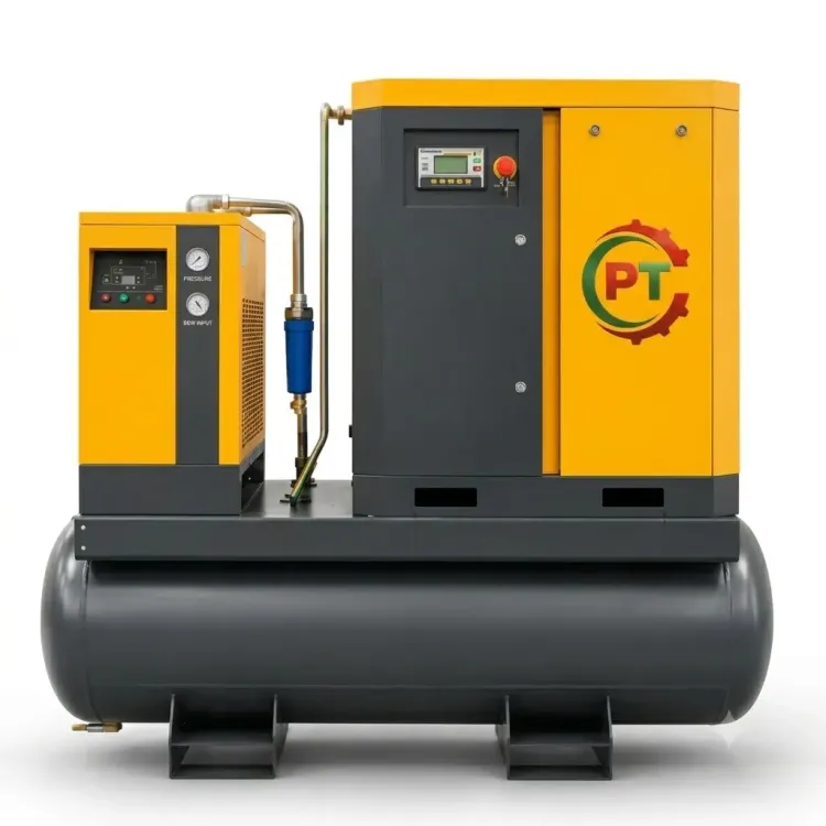 16 Bar Screw Compressor for Laser Cutting
