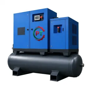 16 bar screw compressor for laser cutting(Blue Colour)